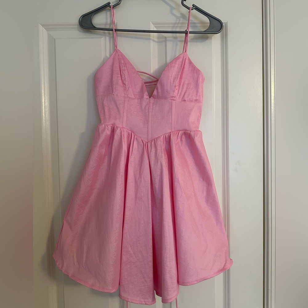 Pink Lucy In The Sky Corset Dress